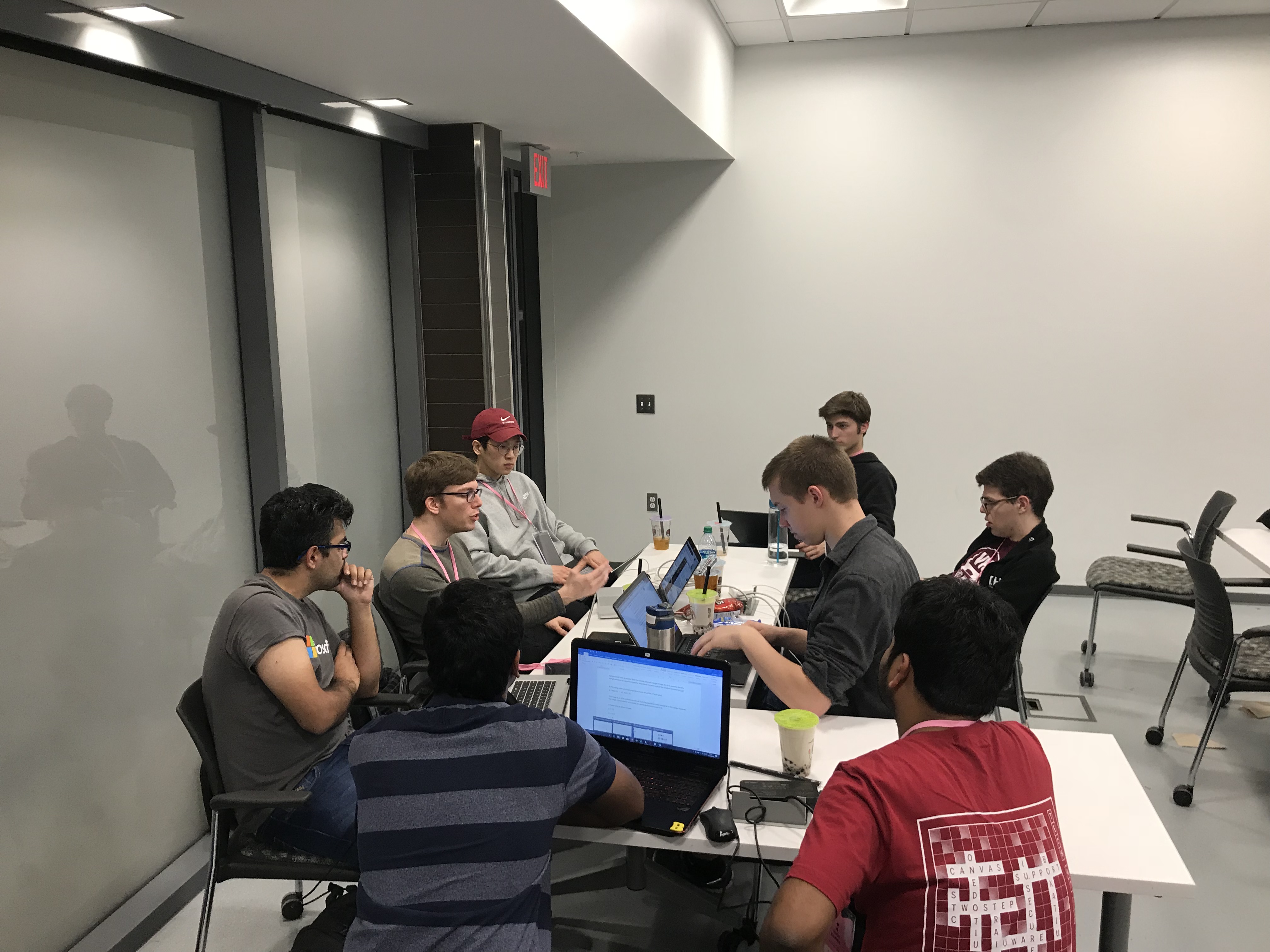 Students start to work with mentor Andy Schwartzmeyer on the Apache Mesos project